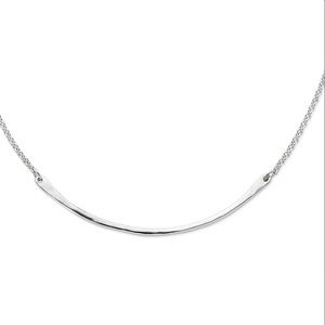 JamesAvery hammered crescent charm holder necklace